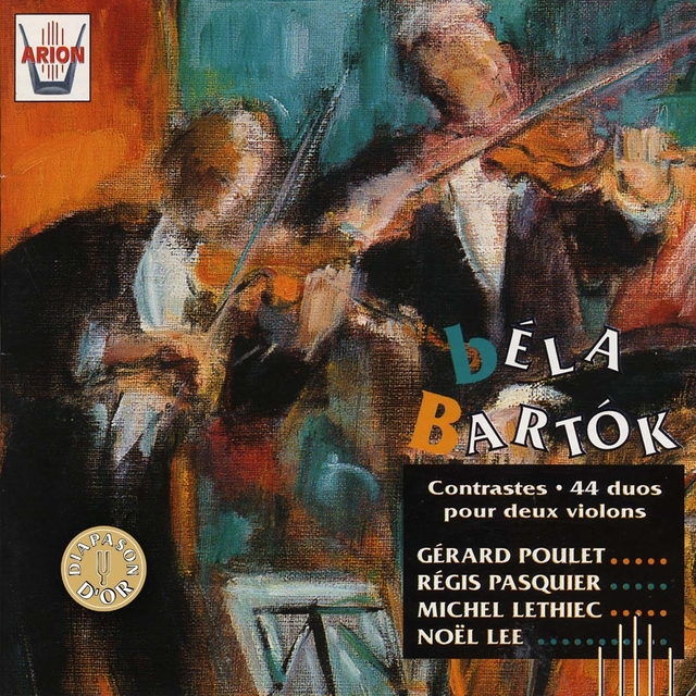 Couverture de Bartok : Contrastes  44 duos pour 2 violons