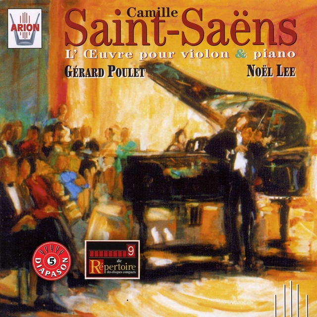 Couverture de Saint-Saëns : L'oeuvre pour violon & piano