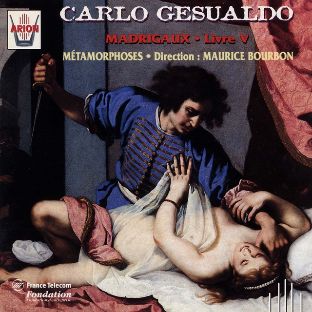 Couverture de Gesualdo : Madrigaux, Livre V