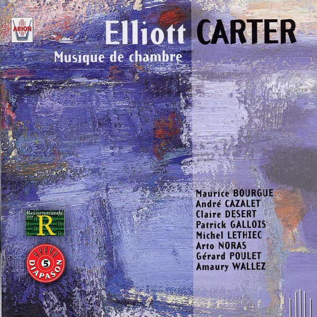 Couverture de Carter : Musique de chambre