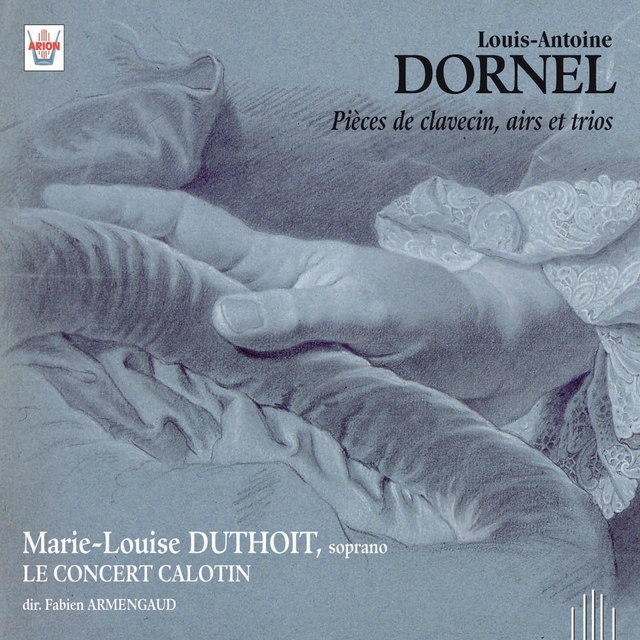 Couverture de Dornel : Pièces de clavecin, airs et trio