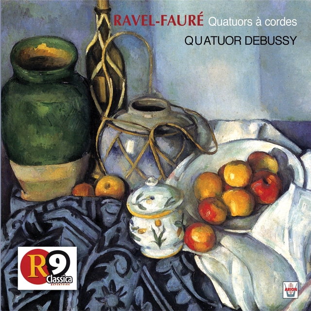 Couverture de Ravel  Fauré : Quatuors à cordes