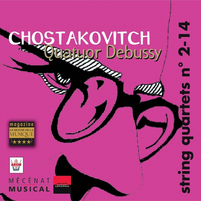 Couverture de Chostakovitch : Quatuors à cordes No. 2 & 14, vol. 5
