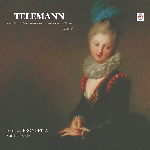 Couverture de Telemann : Sonates à deux flûtes