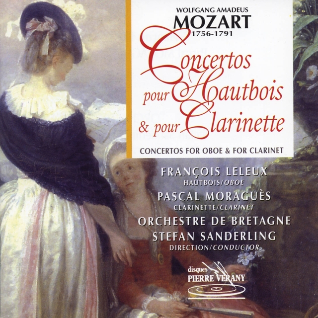 Couverture de Mozart : Concertos pour hautbois & pour clarinette