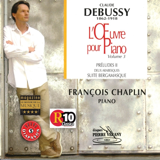 Couverture de Debussy : L'oeuvre pour piano,  vol.3