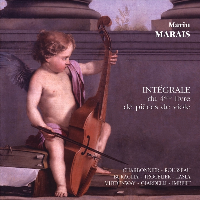 Couverture de Marais - Intégrale du 4ème livre de pièces de viole