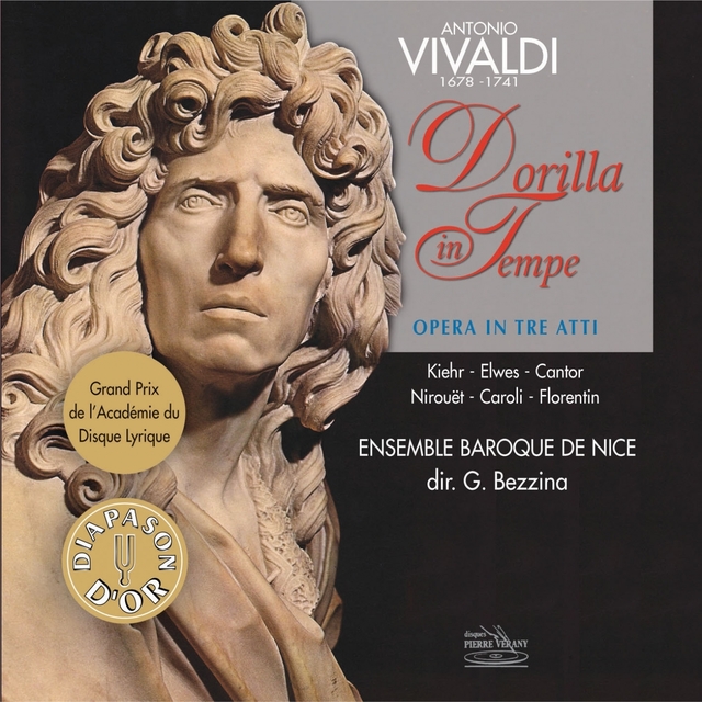 Couverture de Vivaldi : La Dorilla in Tempe, opéra en 3 actes