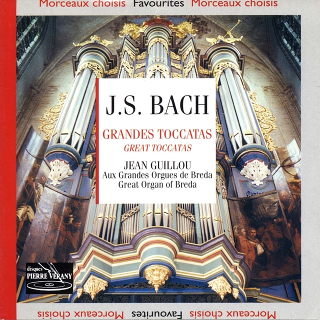 Couverture de Bach : Grandes toccatas