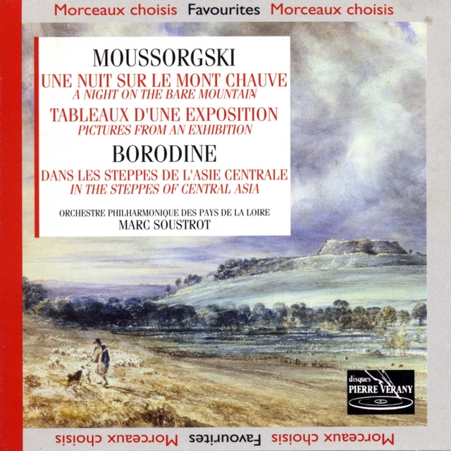 Couverture de Mousorgski : Une nuit sur le mont chauve - tableaux d'une exposition borodine : Dans les steppes d'asie centrale