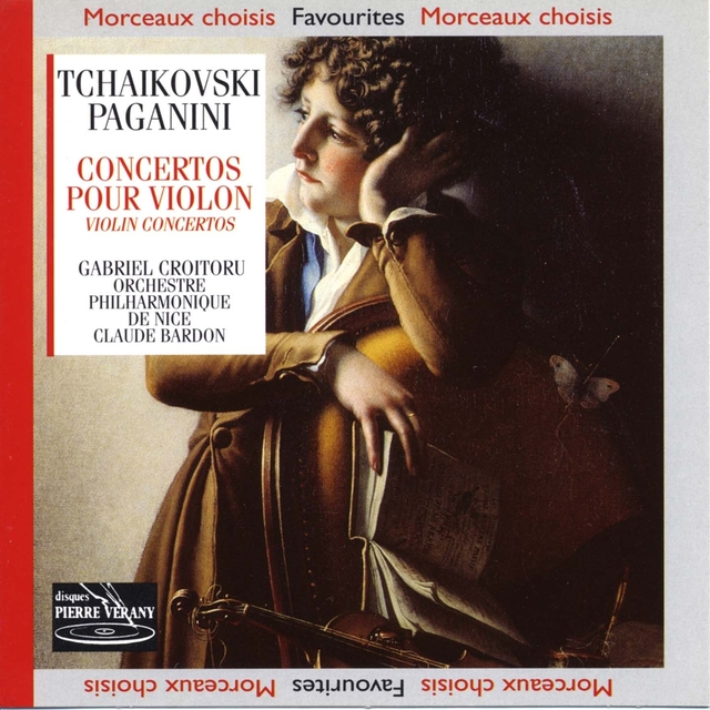 Couverture de Tchaïkovski paganini : Concertos pour violon