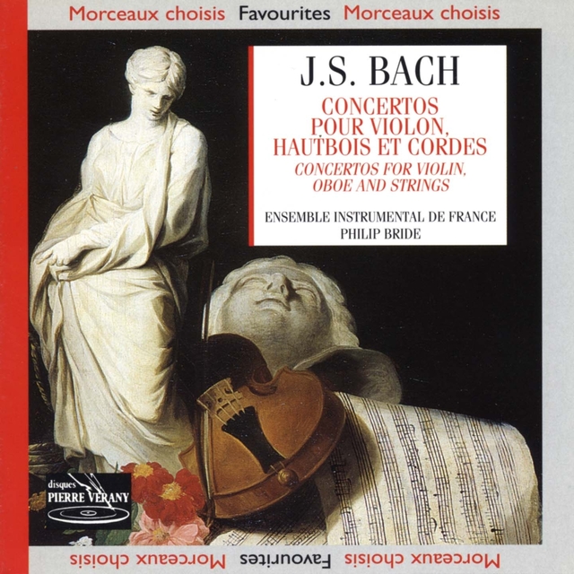 Couverture de Bach : Concertos pour violon, hautbois & cordes