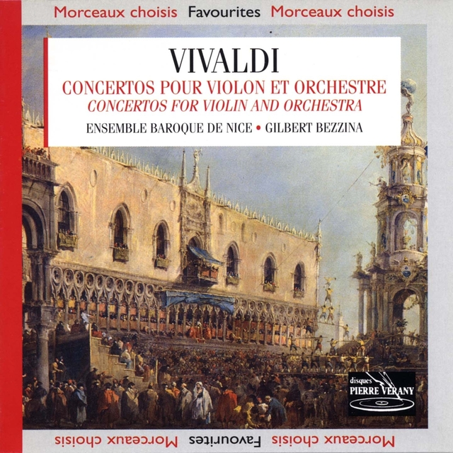 Couverture de Vivaldi : Concertos pour violon & orchestre