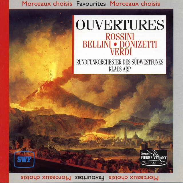 Couverture de Rossini - Bellini - Donizetti - Verdi : Ouvertures