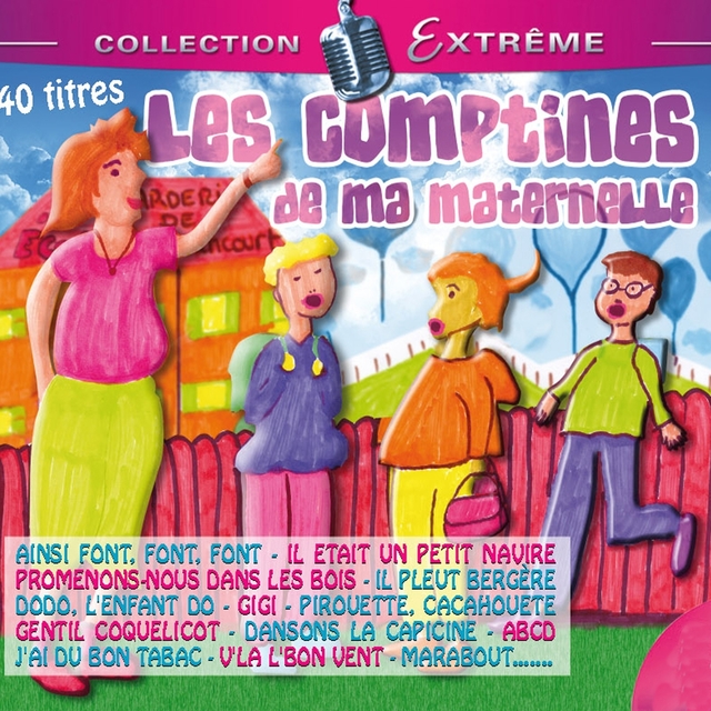 Couverture de Les comptines de ma maternelle