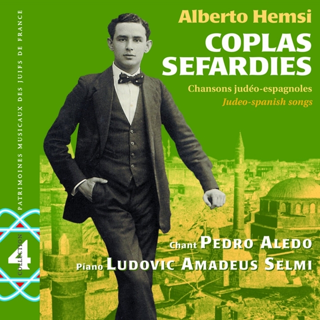 Couverture de Alberto Hemsi : Coplas Sefardies - Chansons judéo-espagnoles