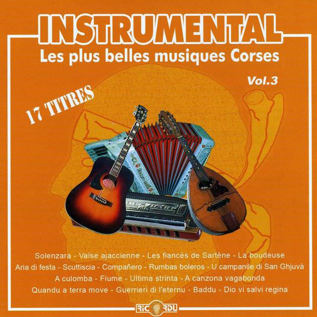 Couverture de Instrumental: Les plus belles musiques corses, Vol. 3