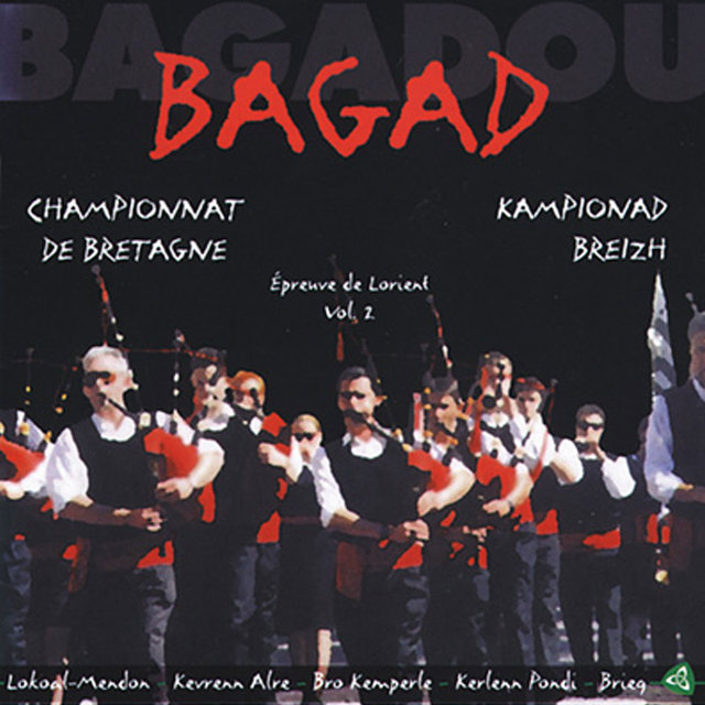 Couverture de Championnat national des Bagadoù - Lorient 1998