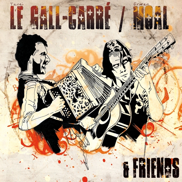 Couverture de Le Gall-Carré, Moal & Friends