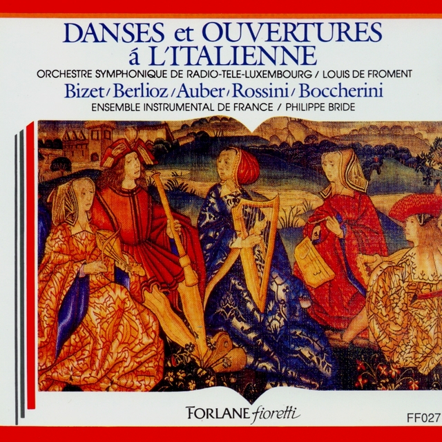 Couverture de Danses et ouvertures à l'italienne