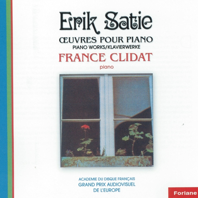 Couverture de Erik Satie : Oeuvres pour piano