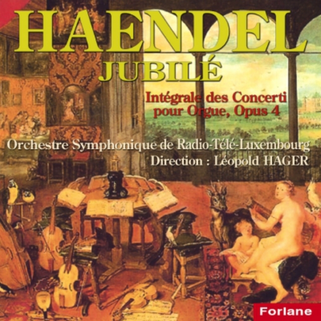 Couverture de Haendel : Intégrale des Concerti pour orgue, Op. 4