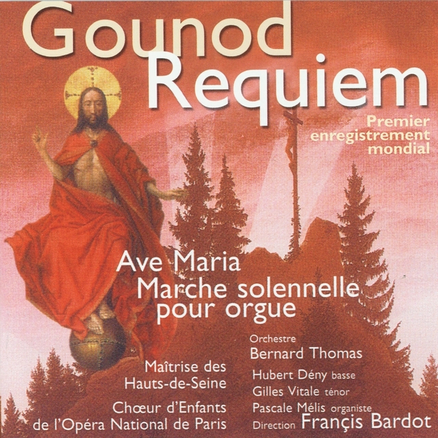 Couverture de Gounod : Requiem, Ave Maria, Marche solennelle pour orgue