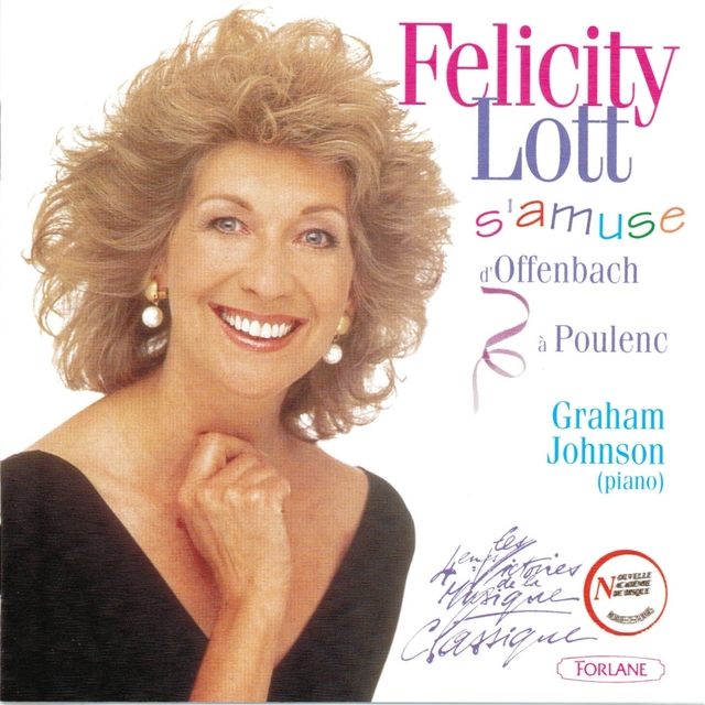 Couverture de Felicity Lott s'amuse d'Offenbach à Poulenc