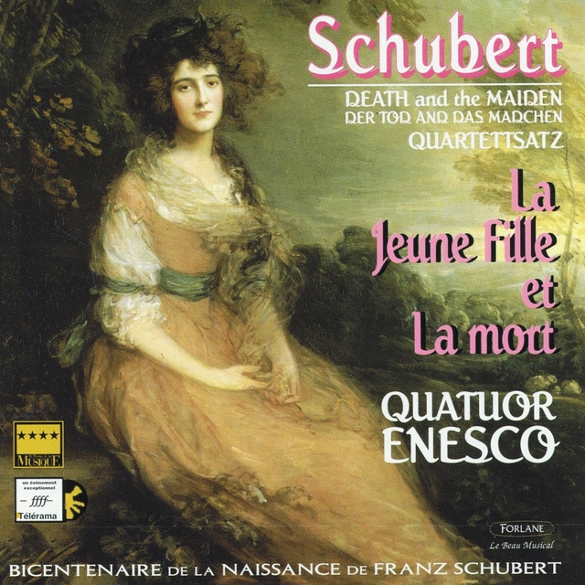 Couverture de Franz Schubert : La jeune fille et la mort. Quartettsatz