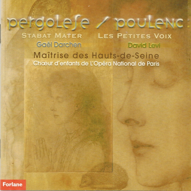 Couverture de Jean Baptiste Pergolese : Stabat Mater - Francis Poulenc : Les petites voix