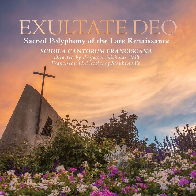 Couverture de Exultate Deo: Sacred Polyphony of the Late Renaissance