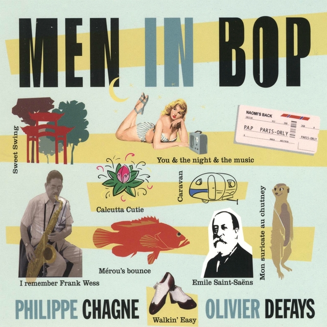 Couverture de Men in Bop