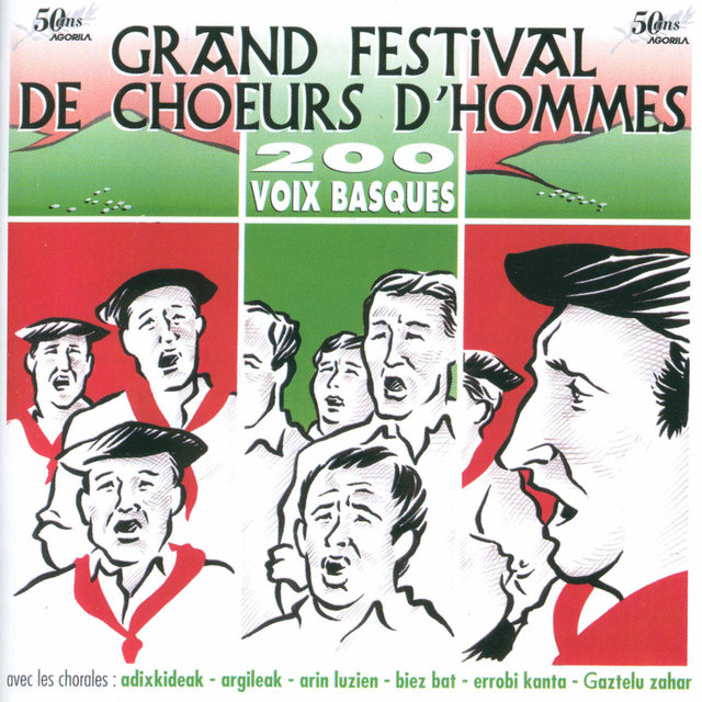 Couverture de Grand Festival de Choeurs d'Hommes