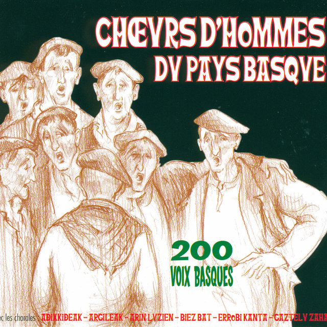 Couverture de Choeurs d'hommes du Pays Basque