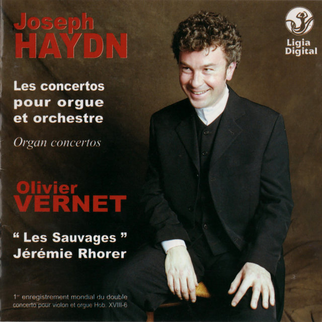 Couverture de Haydn: Organ Concertos, Hob. XVIII Nos. 1, 2, 5, 6, 8 & 10