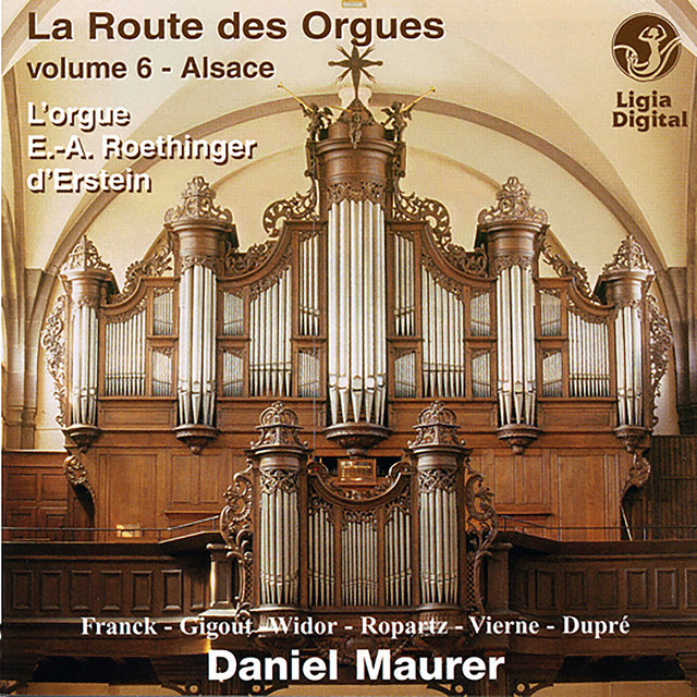 Couverture de La route des orgues, Vol. 6 : L'orgue Roethinger d'Erstein