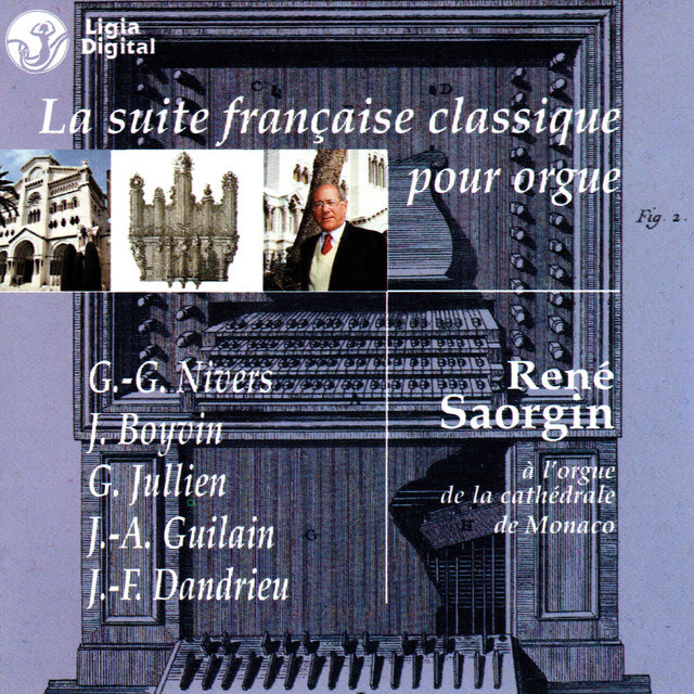 Couverture de La suite française classique pour orgue