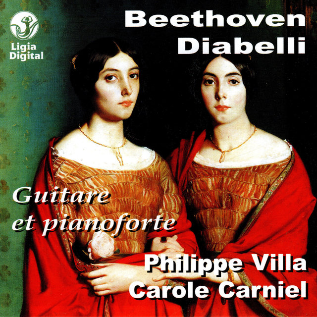 Couverture de Beethoven and Diabelli: Guitar and pianoforte