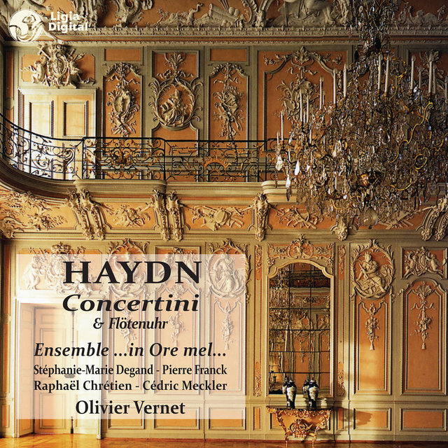 Couverture de Haydn: Concertini & Flötenuhr (Concertini pour clavier, 2 violons & basse)