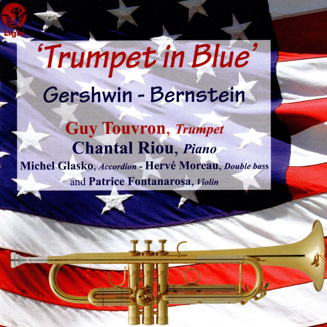 Couverture de Gershwin & Bernstein: Trumpet in Blue