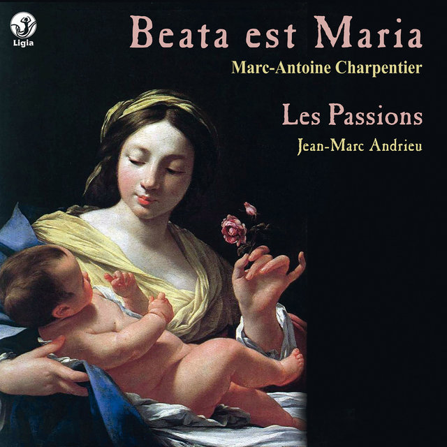 Couverture de Charpentier: Beata est Maria, motets pour trois voix d'hommes