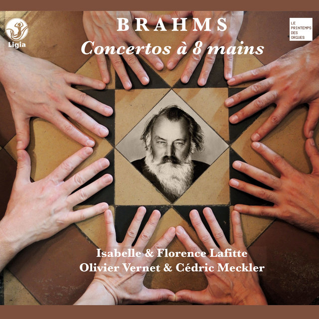 Couverture de Brahms: Concertos à 8 mains