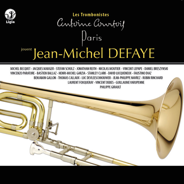 Couverture de Les trombonistes Antoine Courtois jouent Jean-Michel Defaye