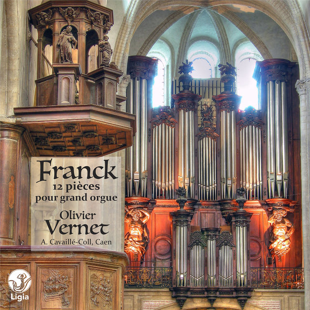 Couverture de Franck: 12 Pièces pour grand orgue