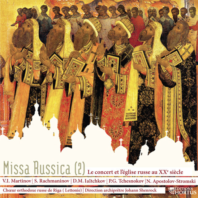 Couverture de Missa Russica, Vol. 2 (Le concert et l'église russe au XXe siècle)