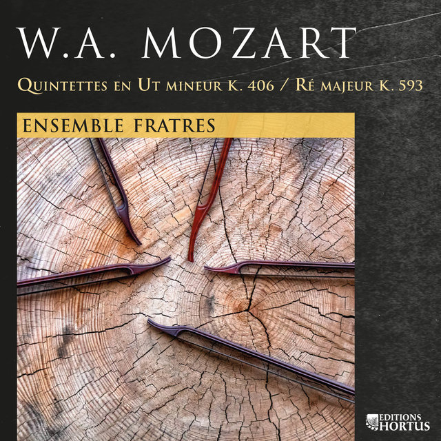 Couverture de Mozart: Quintettes K. 406 et K. 593