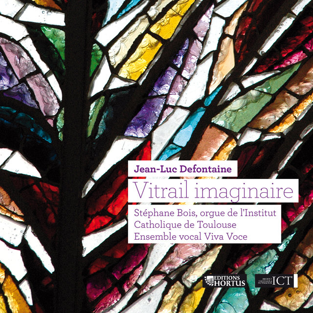 Couverture de Jean-Luc Defontaine: Vitrail imaginaire