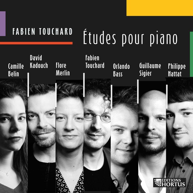 Couverture de Fabien Touchard: Études pour piano