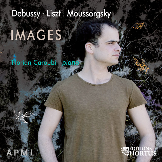 Couverture de Debussy, Liszt & Moussorgsky: Images