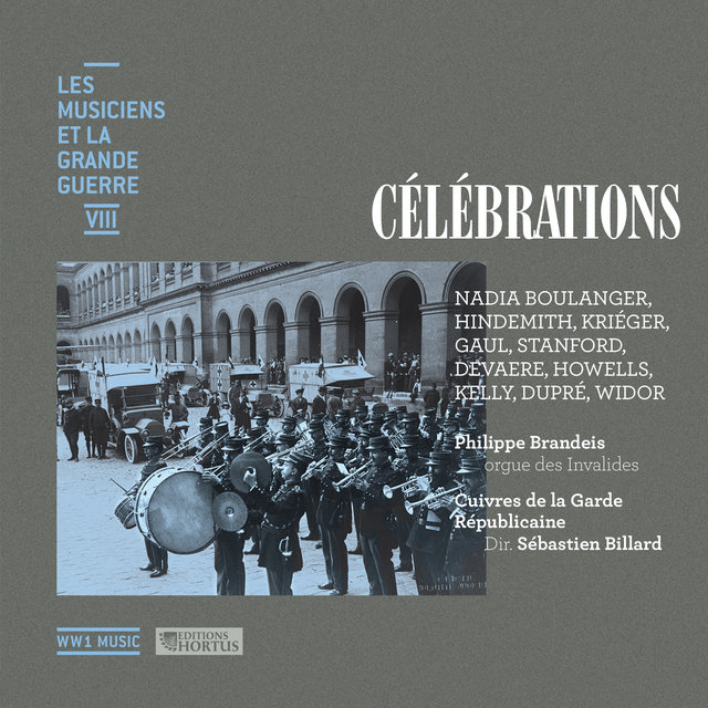 Couverture de Célébrations (Les musiciens et la Grande Guerre, Vol. 8)